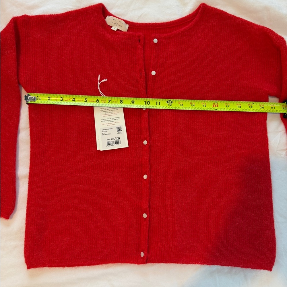 Sézane GASPARD red never worn